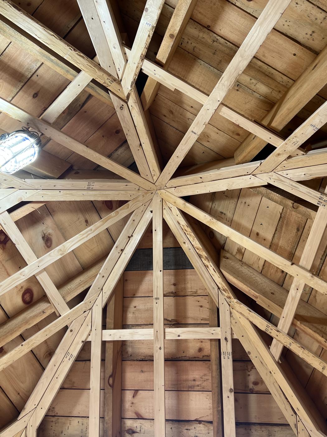 Construction progress photo