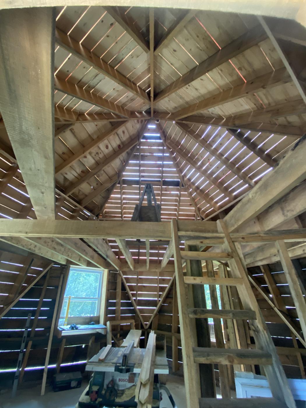 Construction progress photo