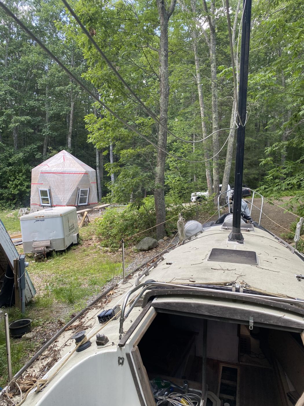 Construction progress photo