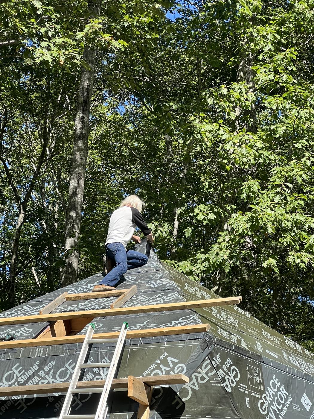 Construction progress photo