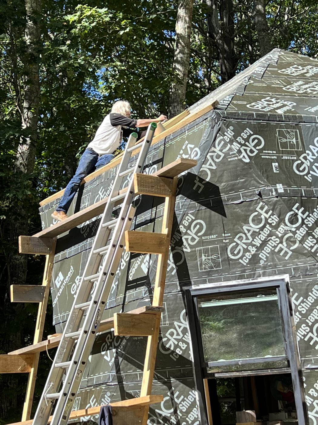 Construction progress photo