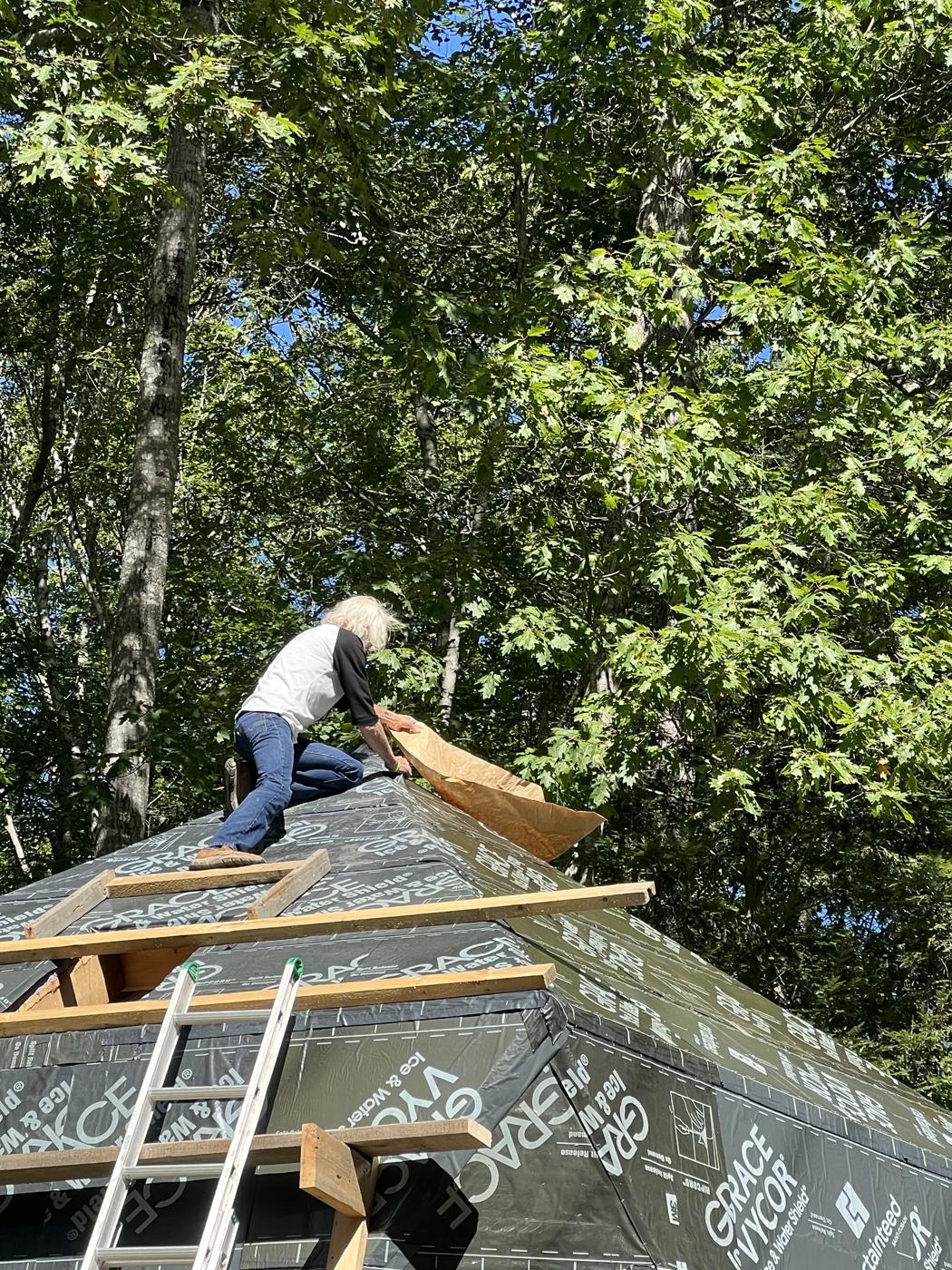Construction progress photo