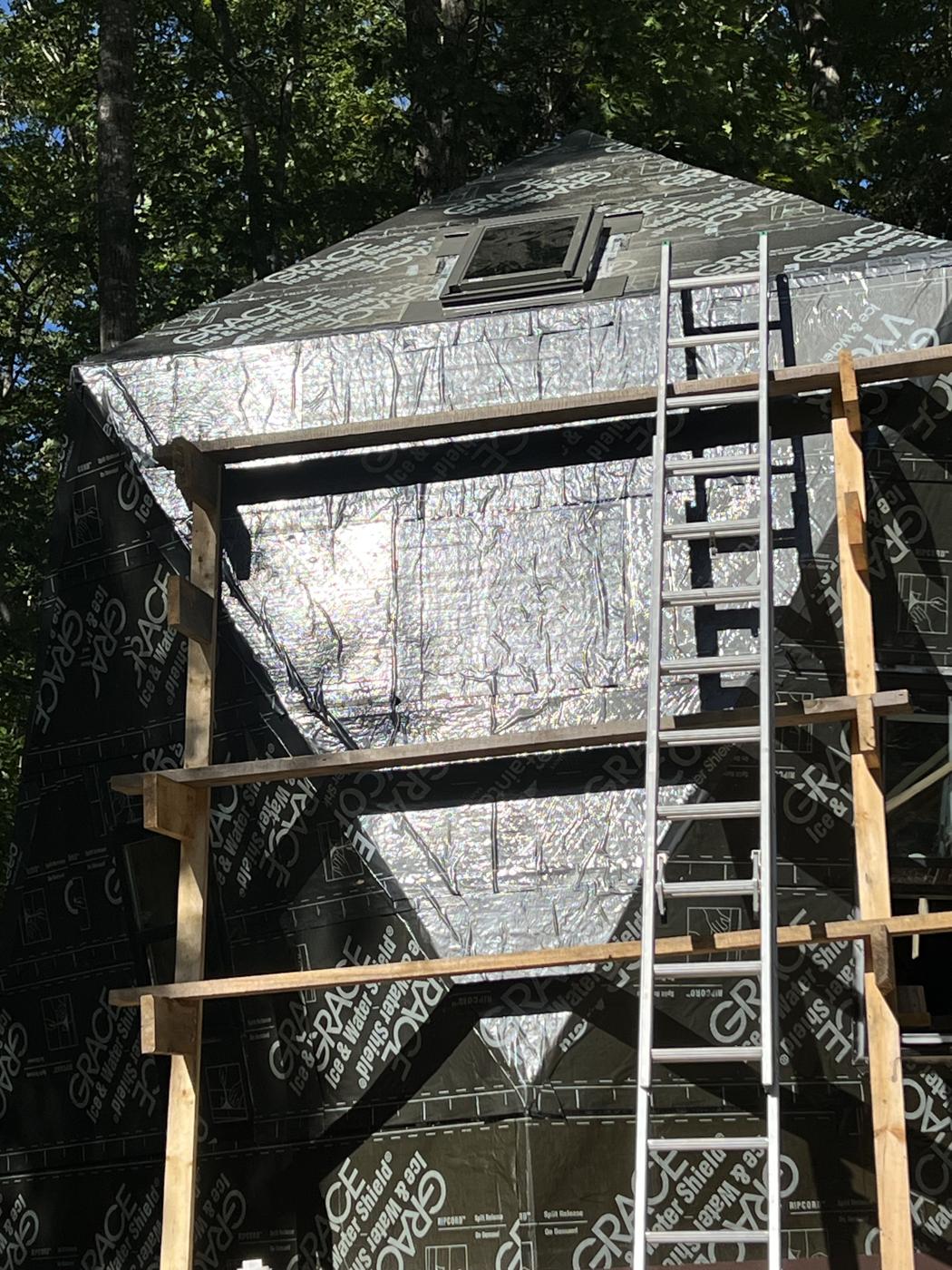 Construction progress photo
